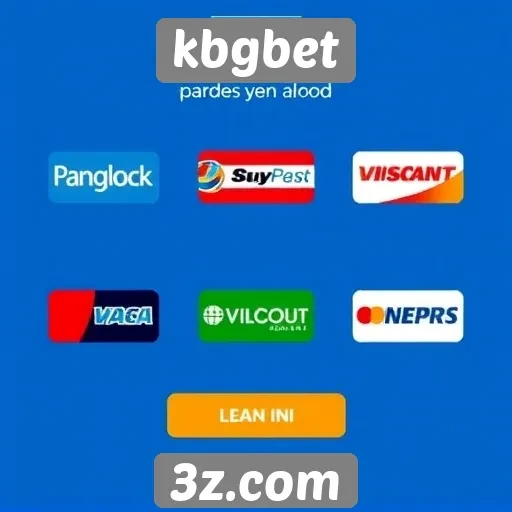 Métodos de pagamento disponíveis no KBGbet