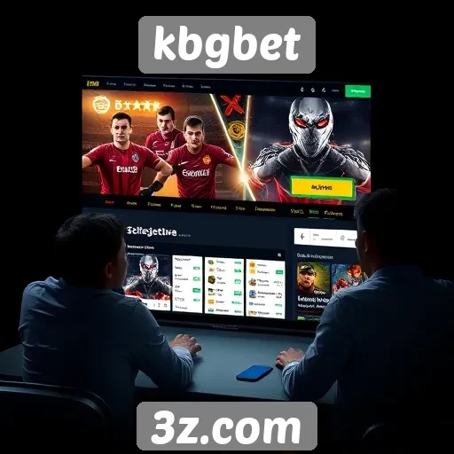 Experiência do usuário no design do site kbgbet